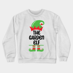 Funny Elf Costume The Garden Elf Crewneck Sweatshirt